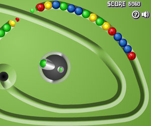 Marble shooter game
